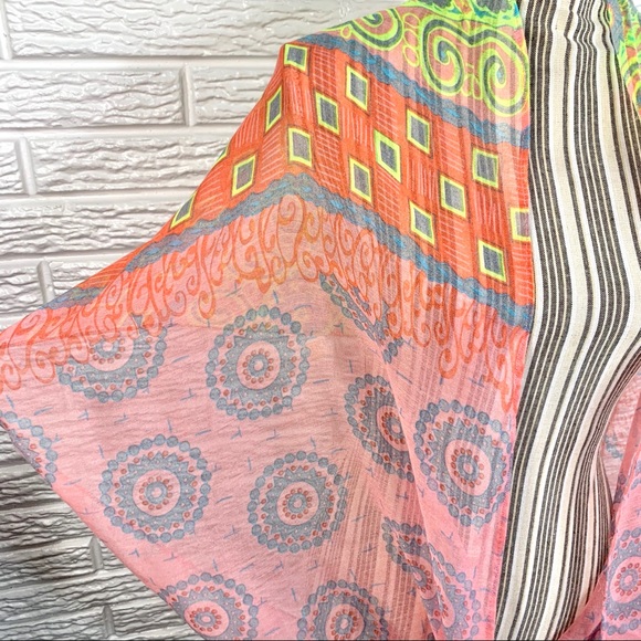 5/$25 Etc Accessories Patterned Eternity Scarf - Picture 7 of 7